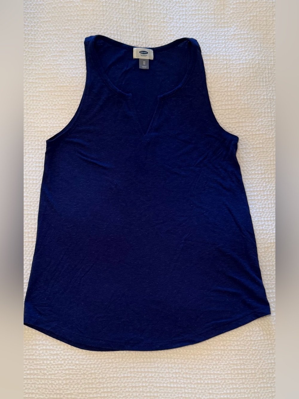 Old Navy | Navy V-Notch Tank Top | Size = XS